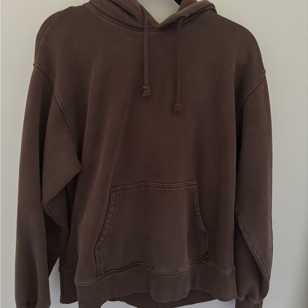 TNA Brown Sweatshirt Hoodie Relaxed Fit